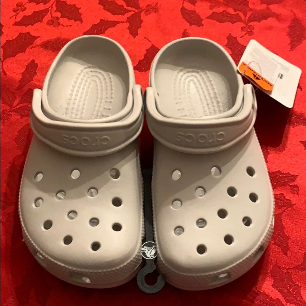 Pearl White Crocs